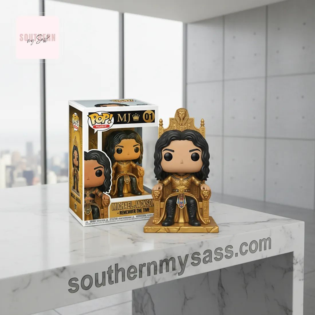 Michael Jackson Remember The Time Pop Figure Doll