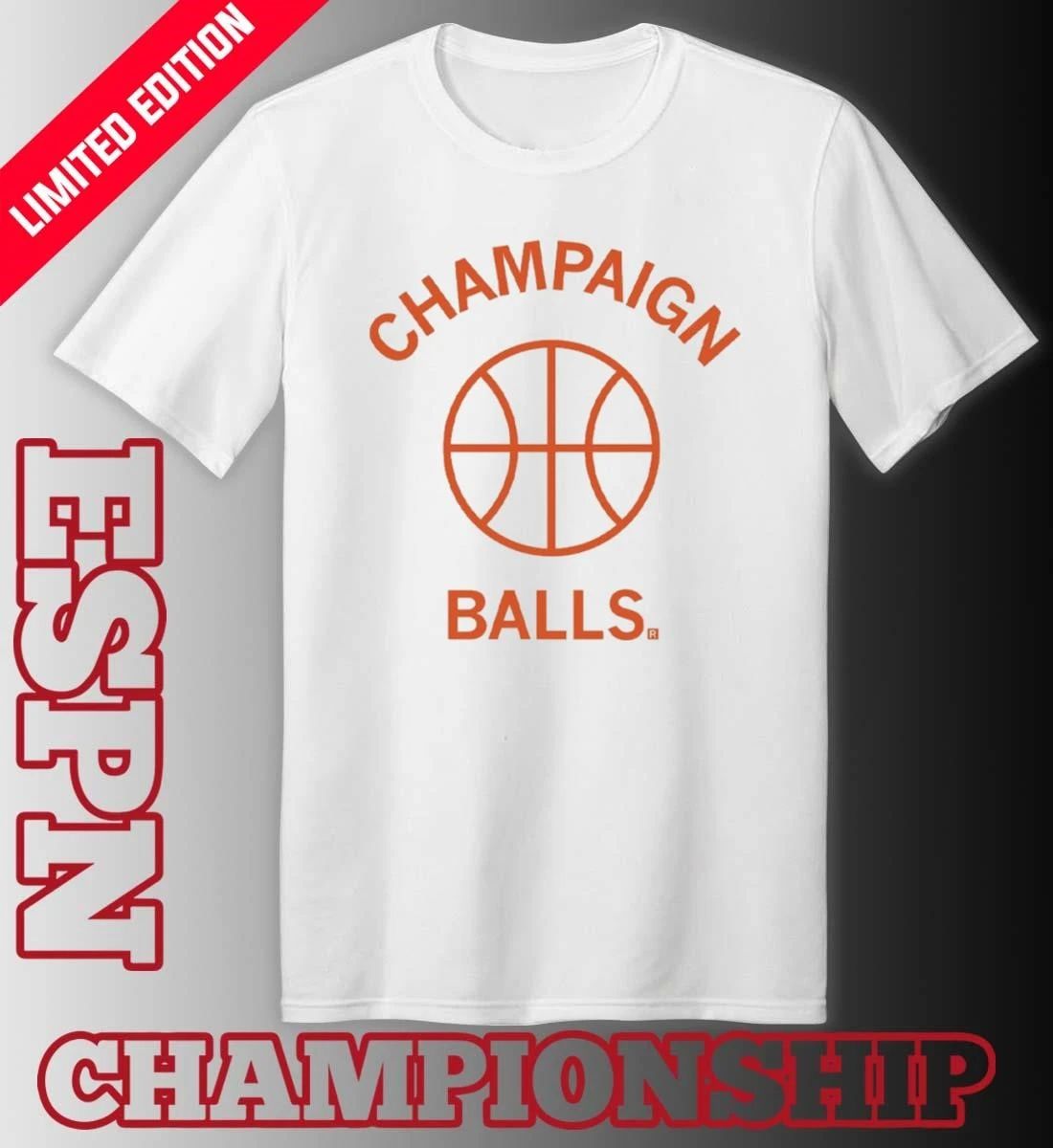 Illinois Fighting Illini Champaign Balls NCAA Tournament Shirt