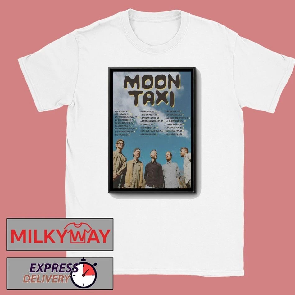 Moon Taxi Summer 2026 Tour Poster shirt
