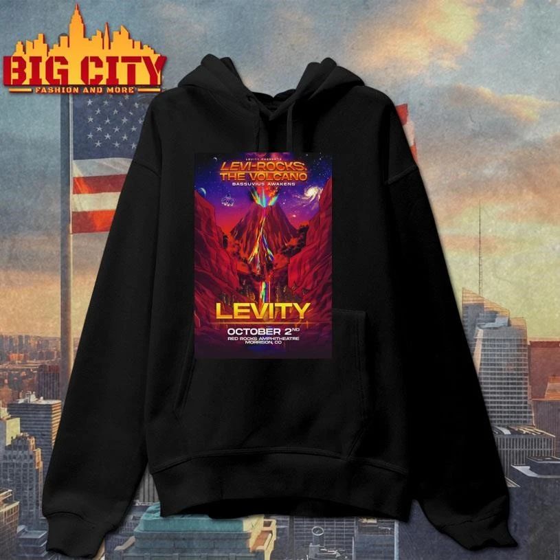 Levity Oct 2 2026 Red Rocks Amphitheatre In Morrison CO Poster Shirt
