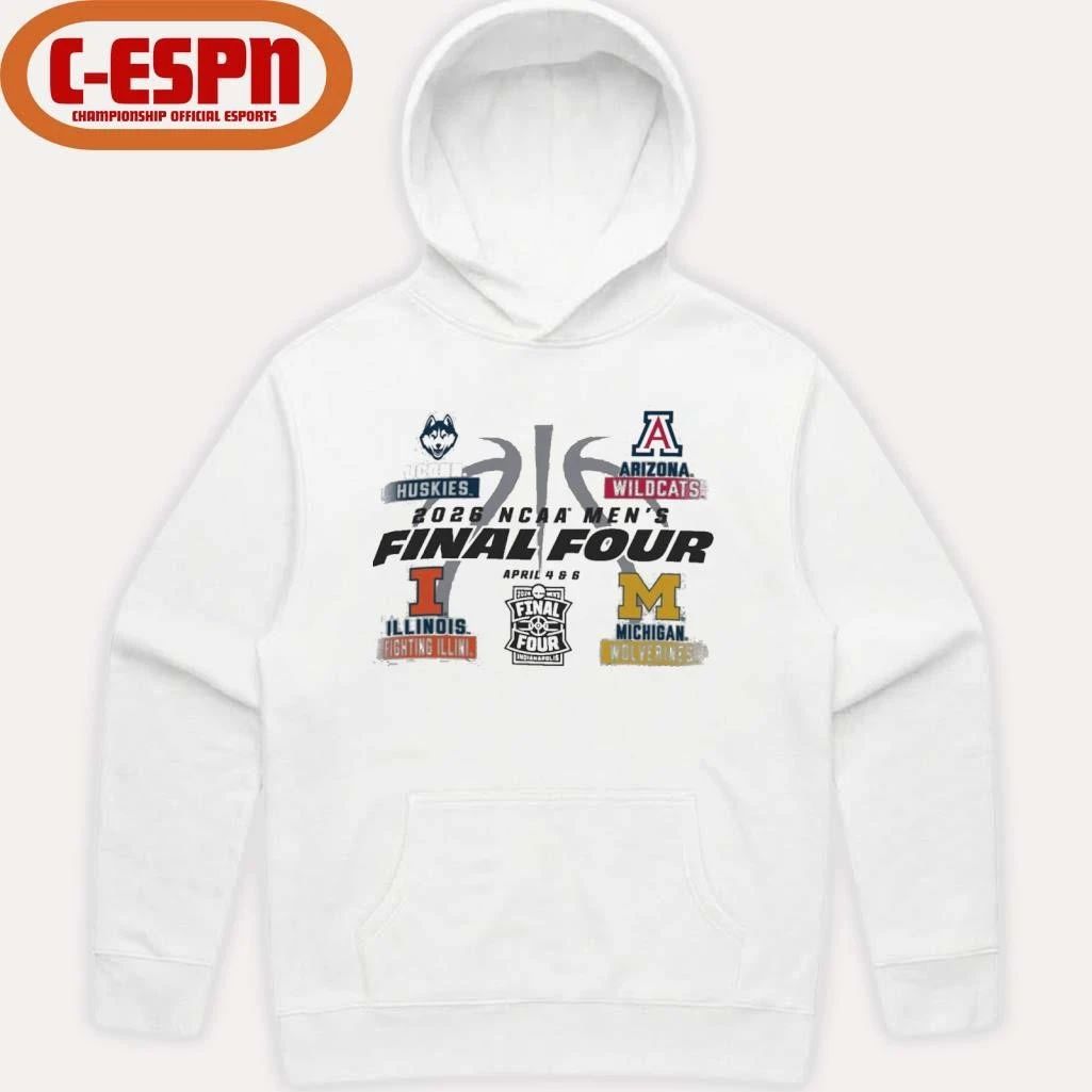 April 4 & 6 NCAA Men’s Final Four 2026 Indianapolis Shirt
