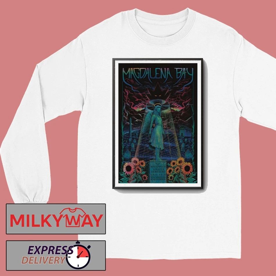 Magdalena Bay Tour Los Angeles, CA 2025 Poster shirt