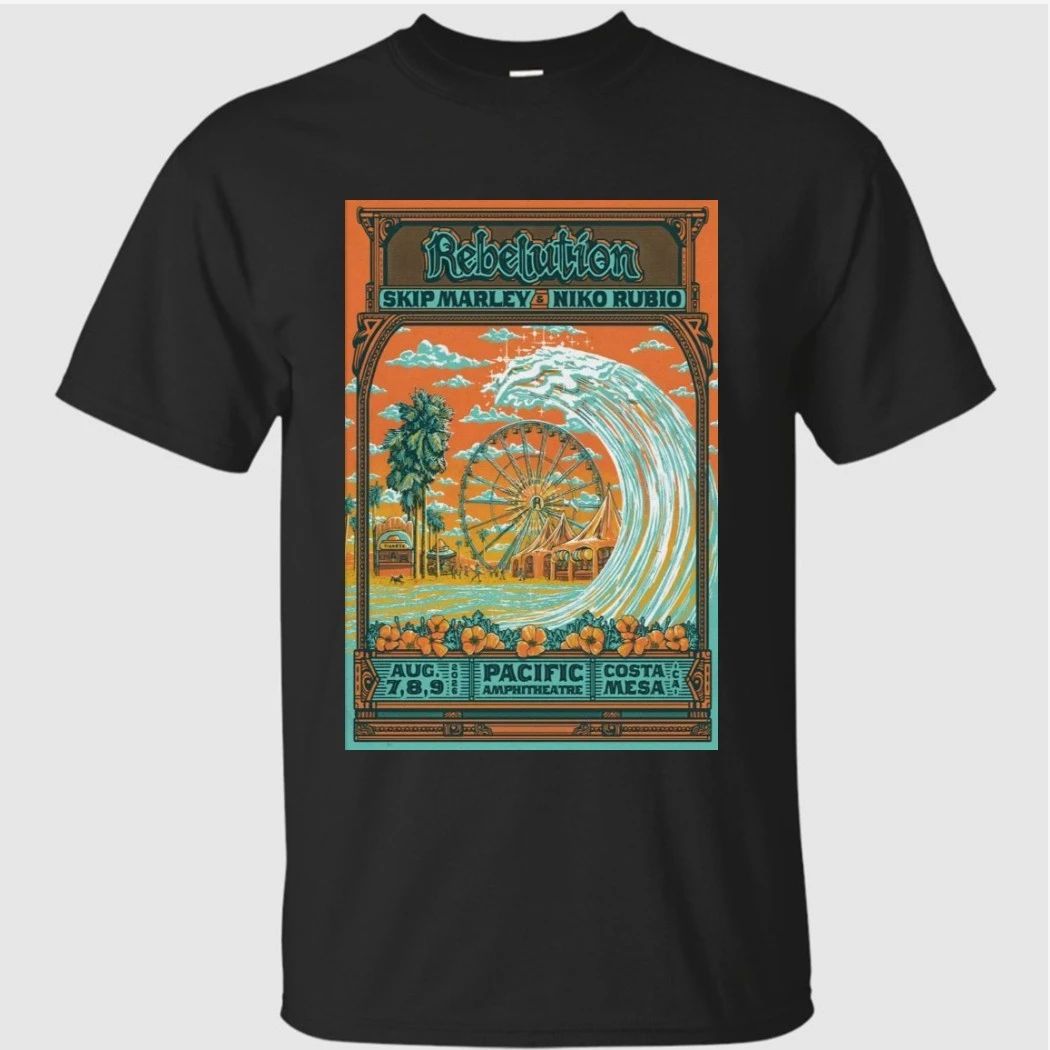 Rebelution August 7-9 2026 In Costa Mesa CA Poster Shirt