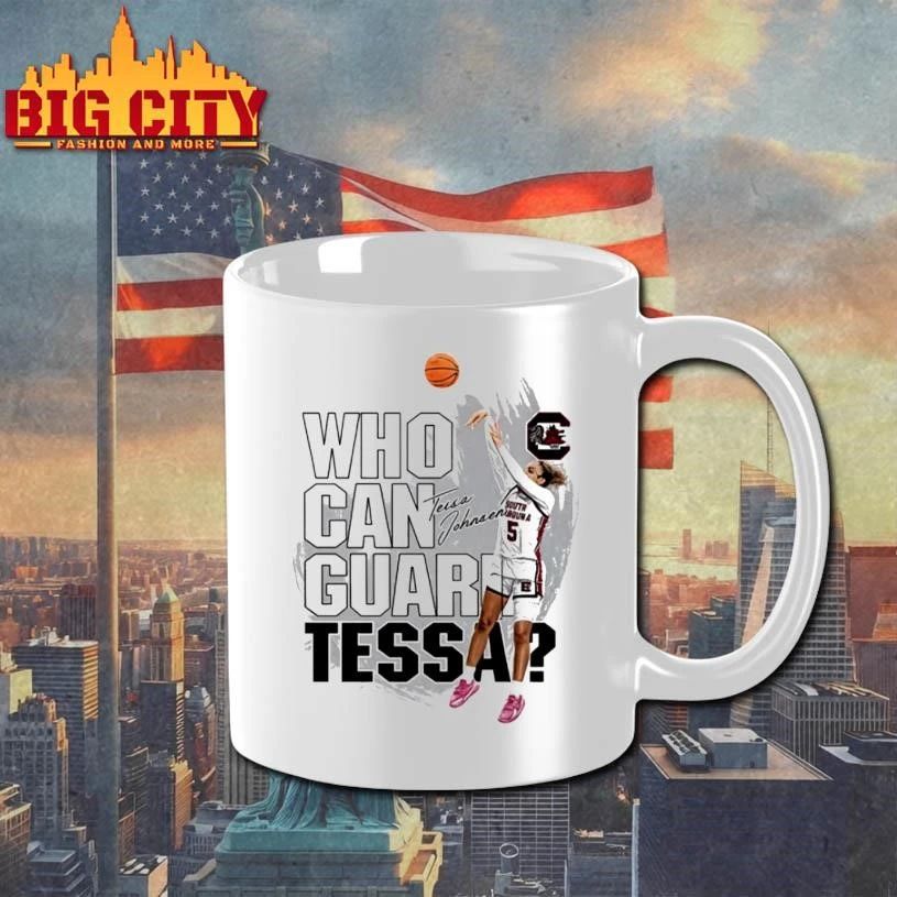 Back Chloe Kitts Wearing Who Can Guard Tessa Signature Shirt