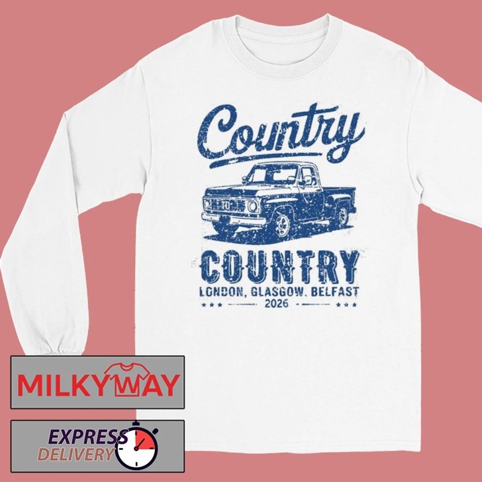 Country Pick Up White 2026 Shirt