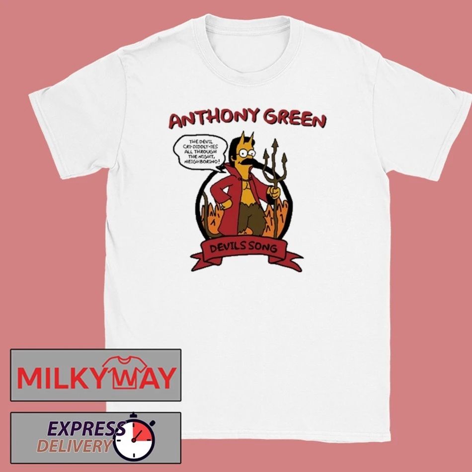 Halloween 2025 Anthony Green Devils Song shirt