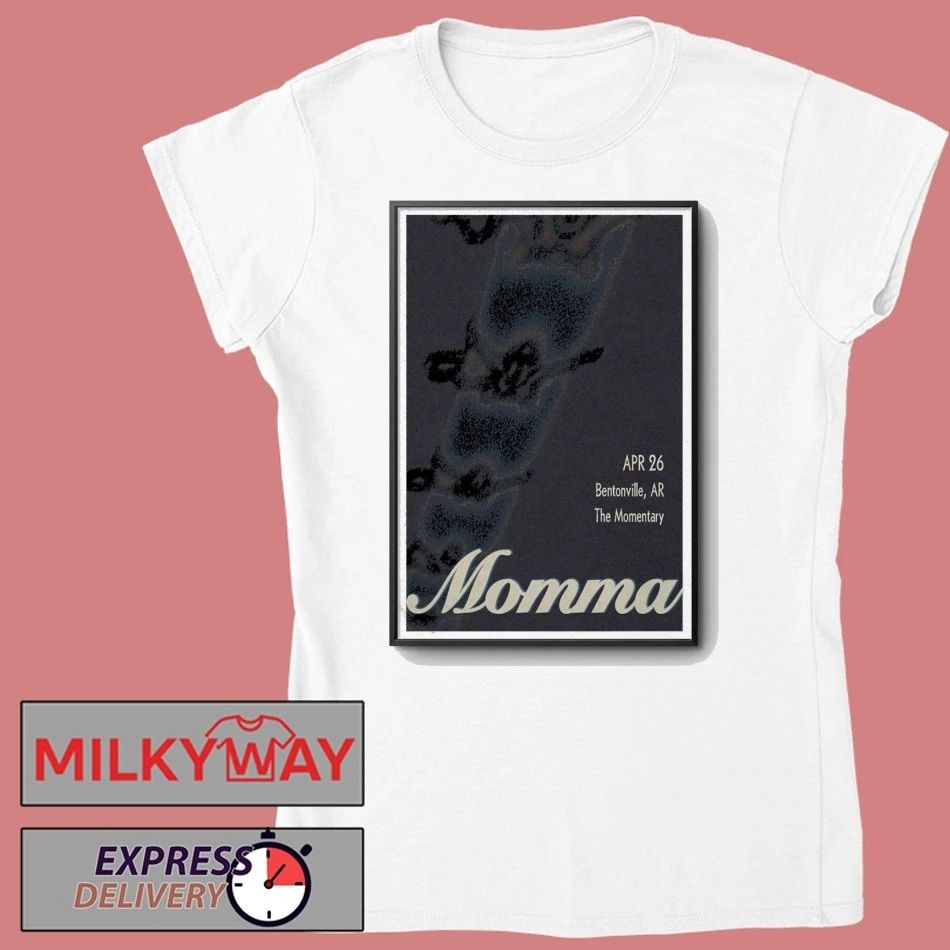 The Momentary Poster Bentonville Apr 26 2026 shirt