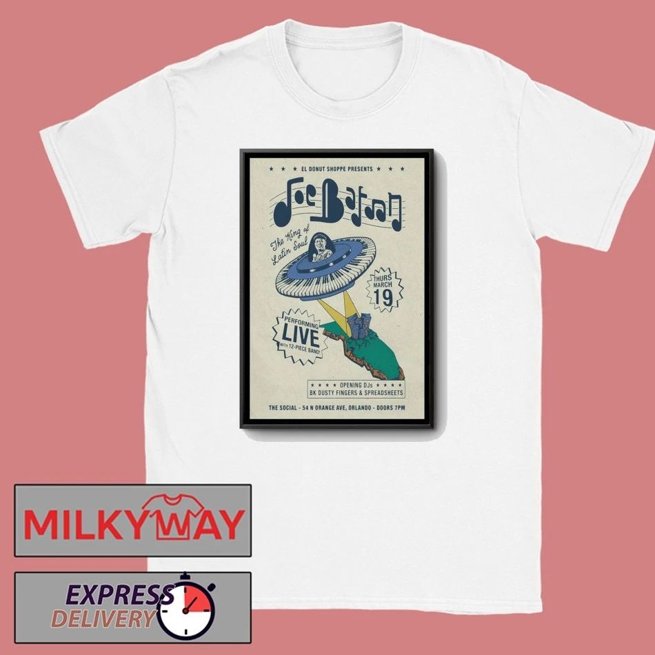 Joe Bataan Mar 19 2026 The Social in Orlando FL Poster shirt