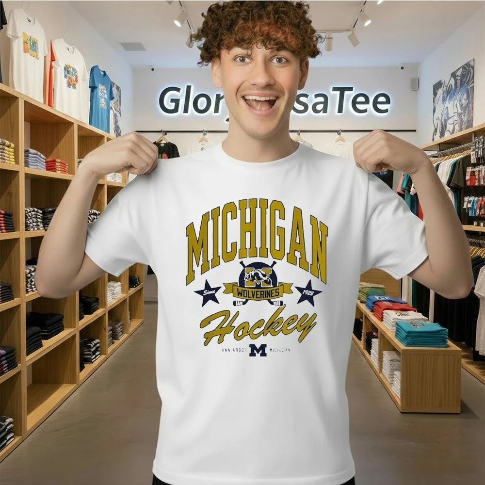 Michigan Hockey Heritage since 1922 logo Shirt