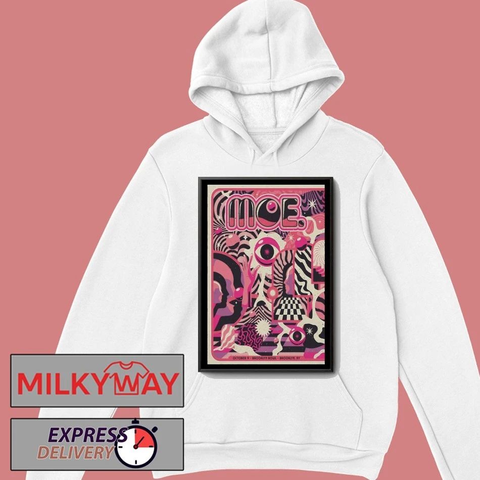 Moe. Oct 9, 2025 Concert Brooklyn, NY at Brooklyn Bowl Poster shirt
