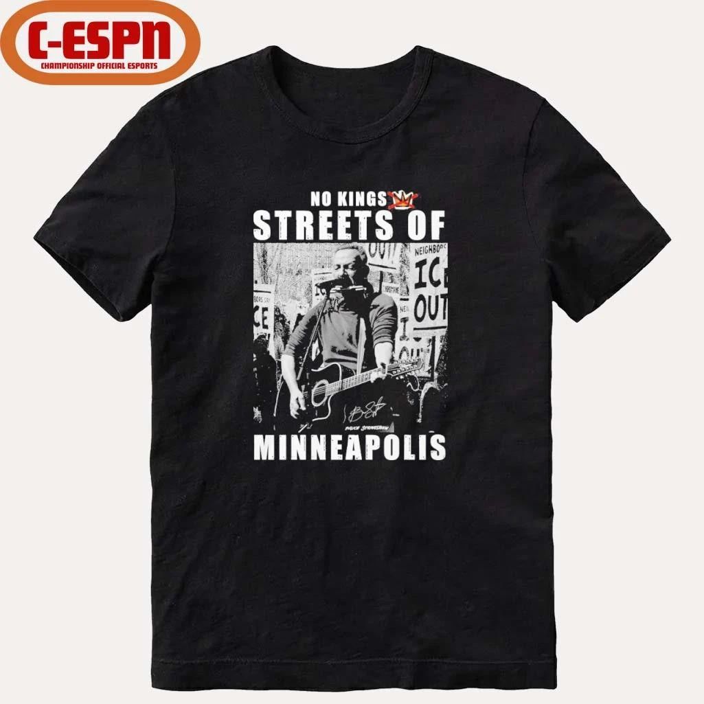Bruce Springsteen No King Streets Of Minneapolis Shirt