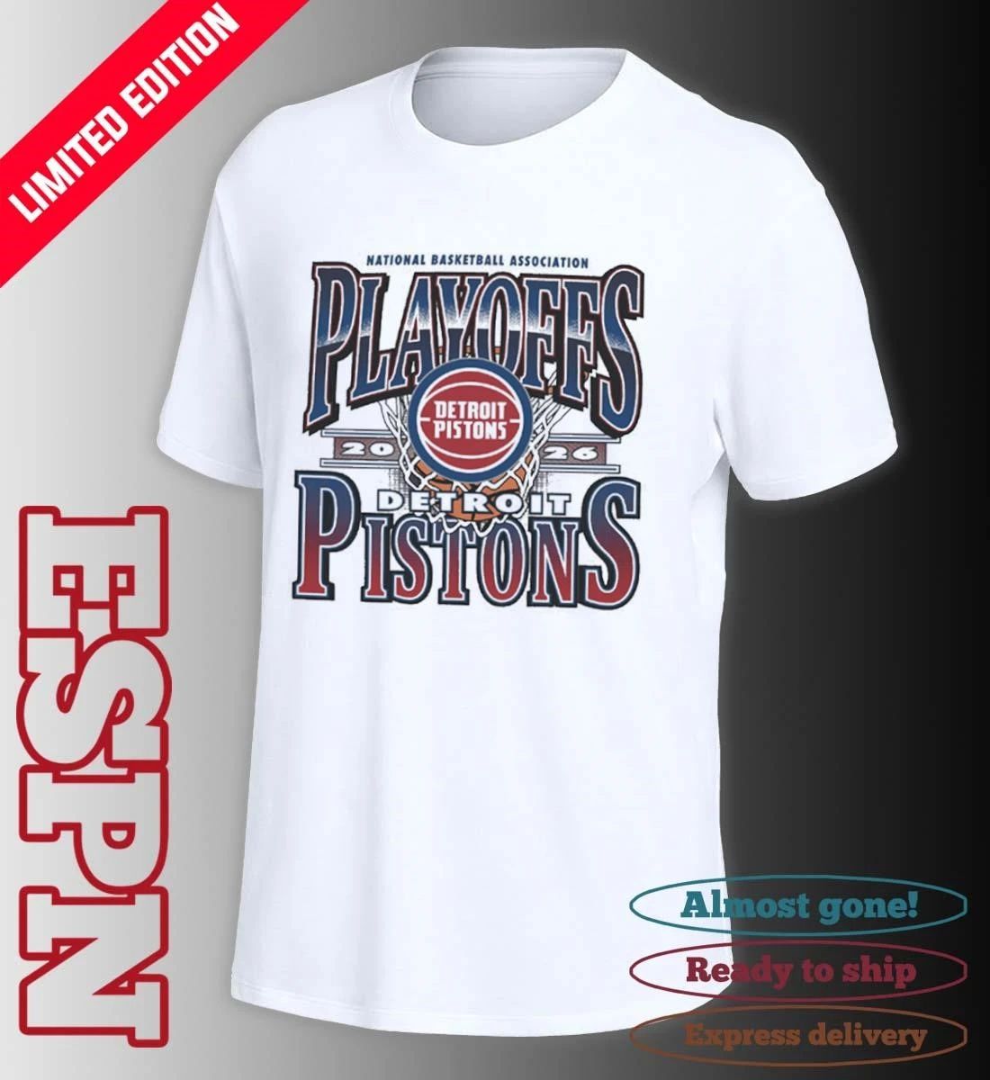 Detroit Pistons 2026 NBA Playoff Participant Shirt