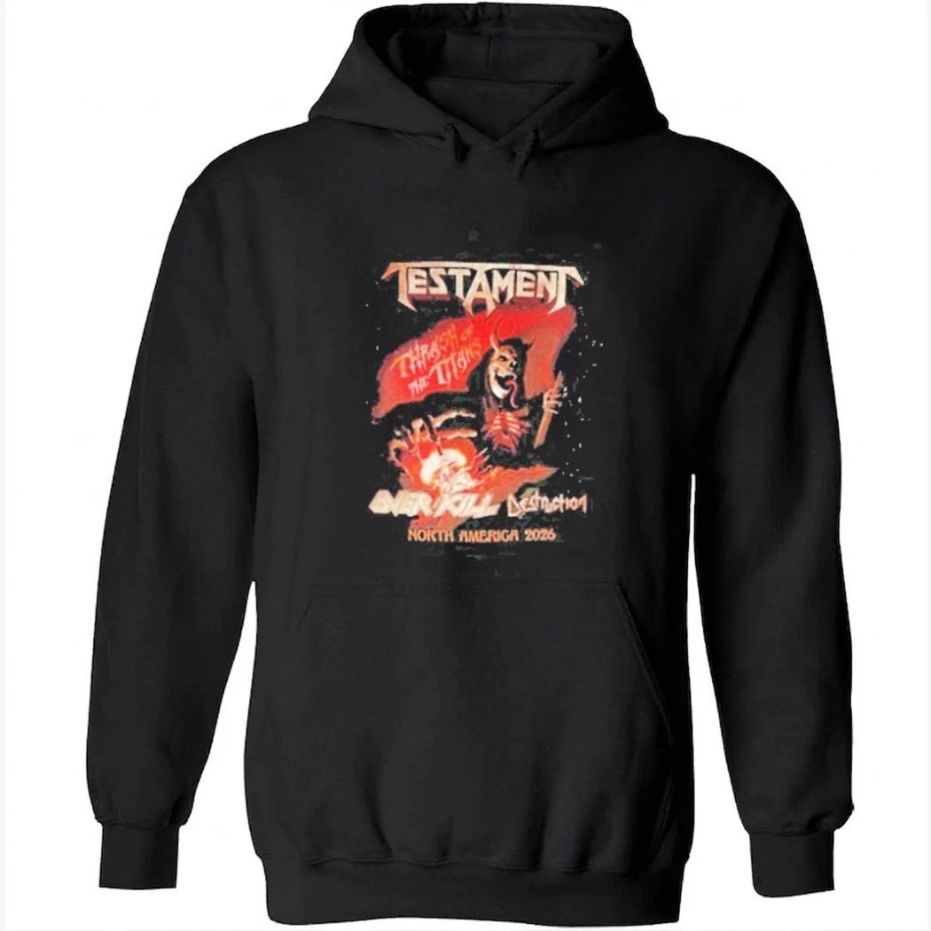 Testament North America 2026 Dallas at The Bomb Factory Shirt