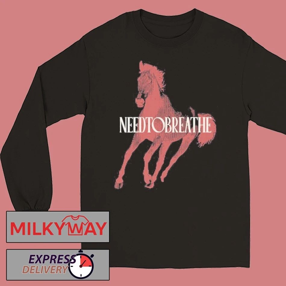 Needtobreathe BLACK stallion shirt