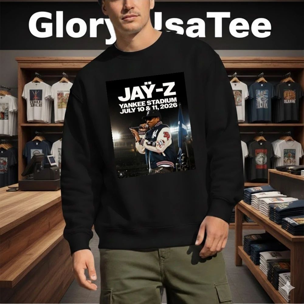 Jay-Z Yankee Stadium July 10 & 11, 2026 Poster Shirt