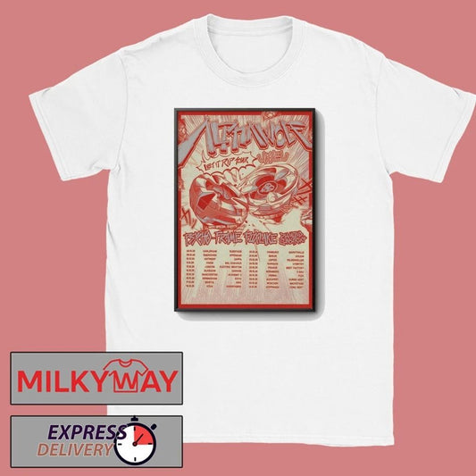 Alpha Wolf Let It RIP EUROPE-UK 2026 Tour Poster shirt