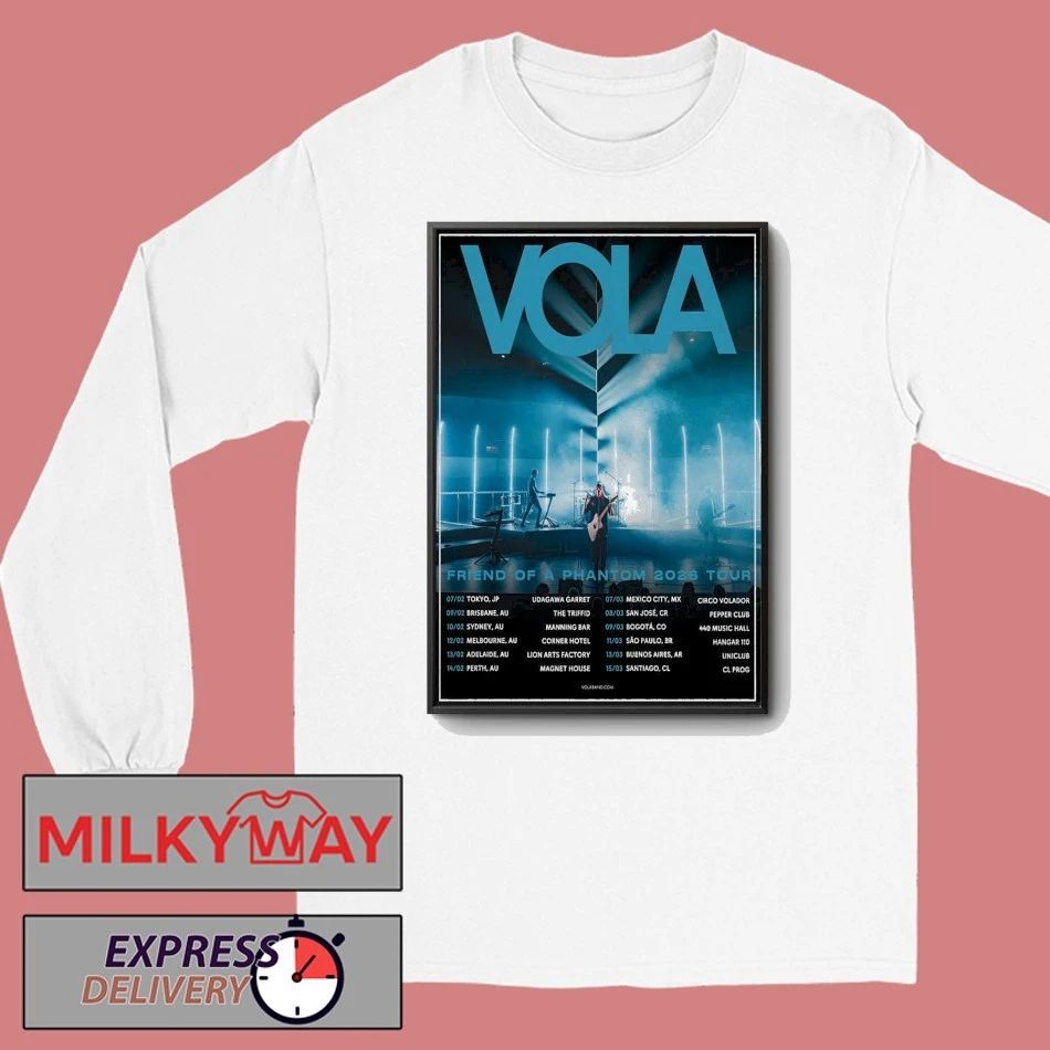 Vola Friend Of A Phantom 2026 Shows Poster shirt