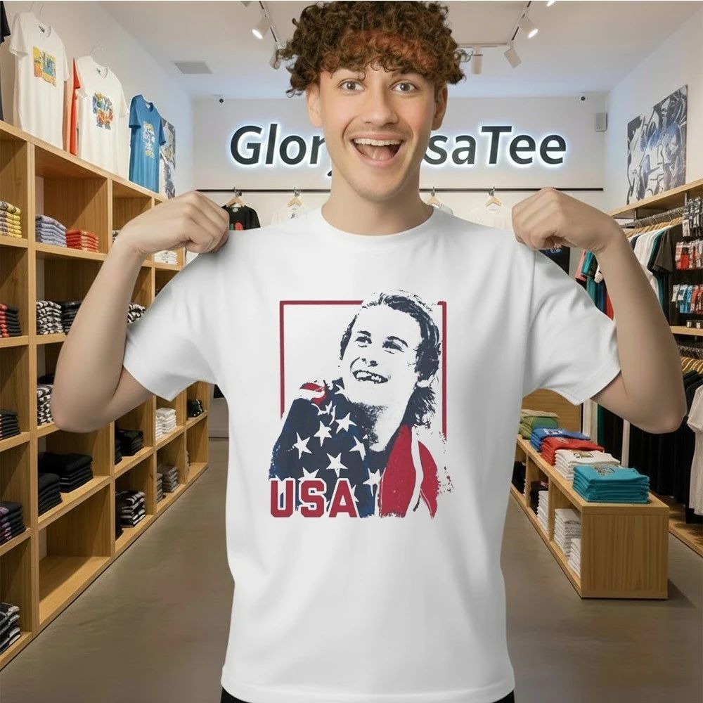 Jack Hughes USA 2026 Hockey Shirt