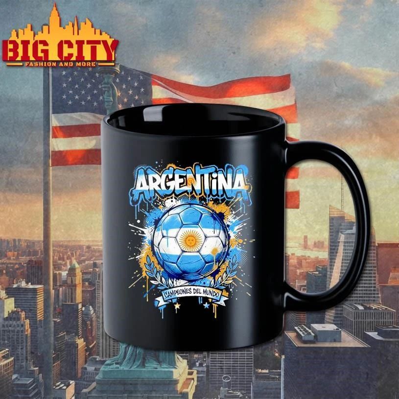 Argentina Football Soccer Player Flag Graffiti Father’s Day Shirt