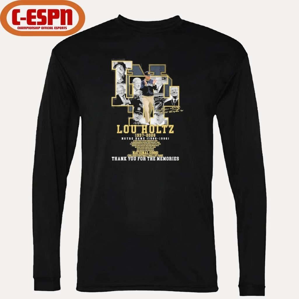 Lou Holtz 1937-2026 Notre Dame 1986-1996 Shirt