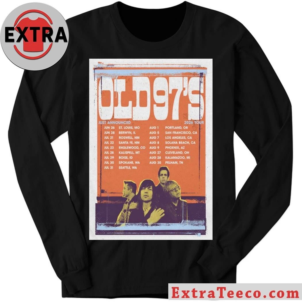 Poster Old 97’S 2026 Tour Summer Shirt