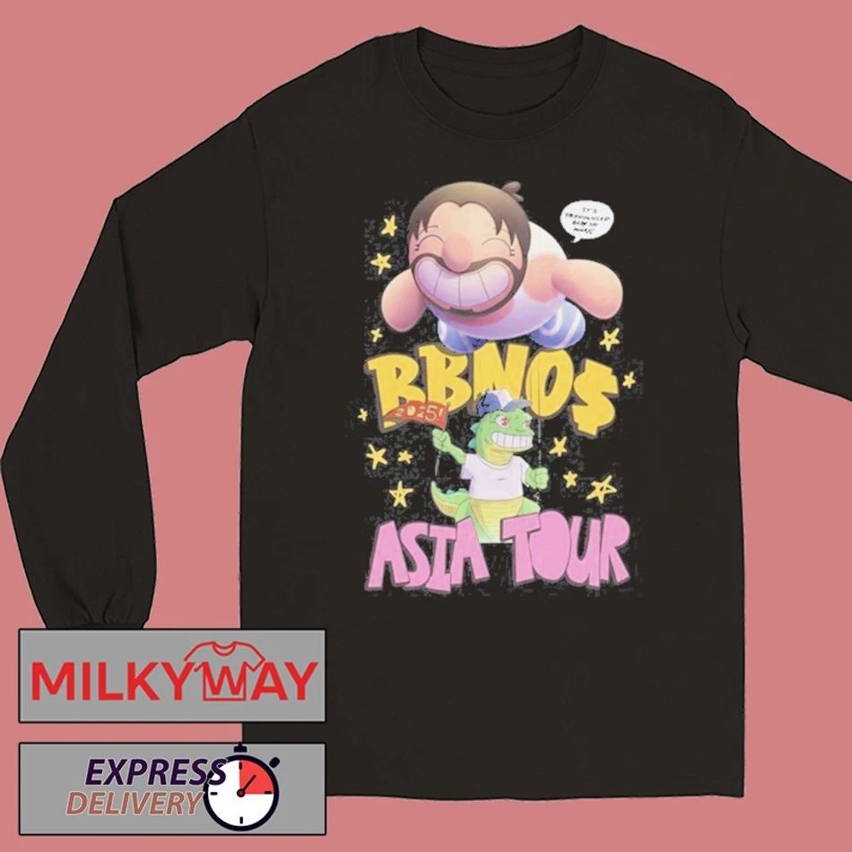 Bbnomula It’s Pronounced Baby No Money Asia Tour 2025 Shirt