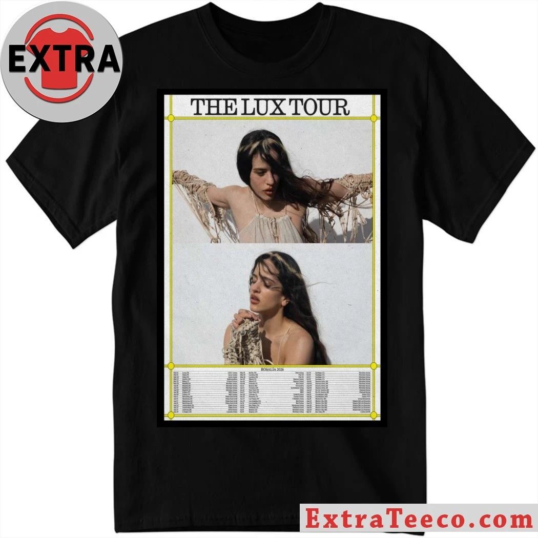 Rosalía LUX Tour 2026 Poster Shirt