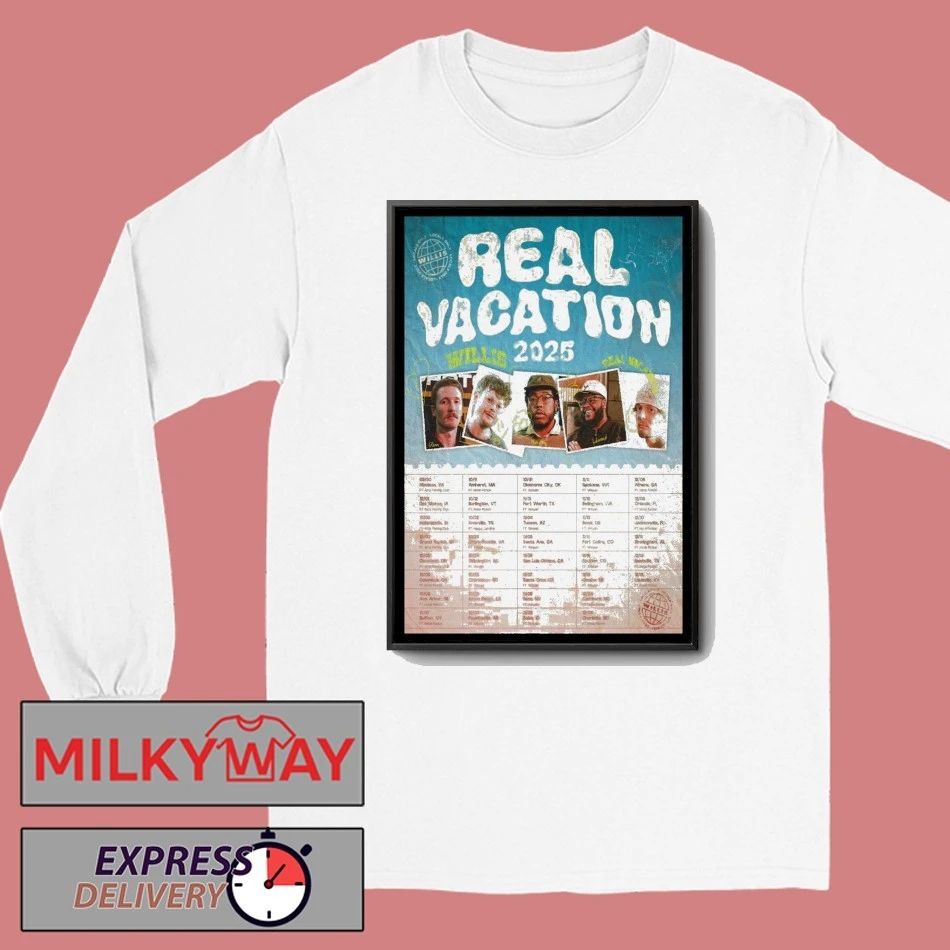 Willis Vacation Tour Date Poster shirt