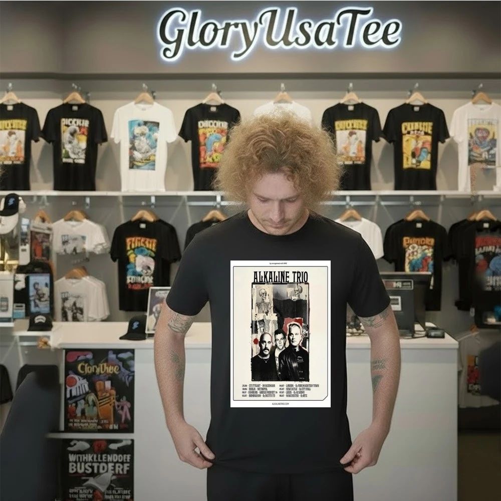 Alkaline Trio Tour 2026 Poster Shirt