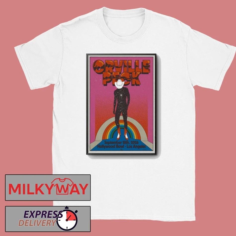 Orville Peck September 18 2026 At Hollywood Bowl Show Poster shirt