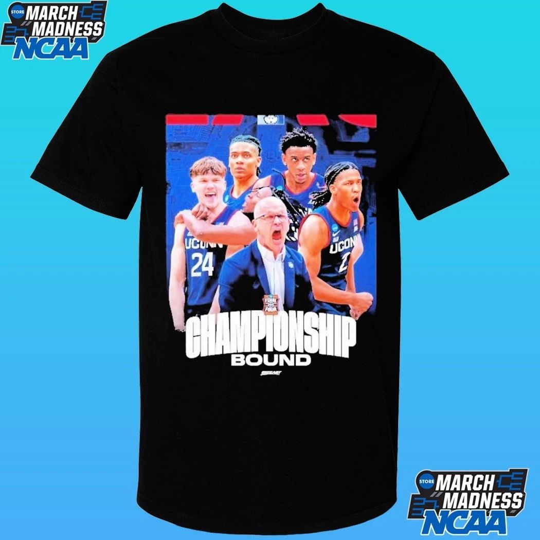 Uconn Huskies Men’s Basketball Championship Bound 2026 Ncaa Final Four In Indianapolis Shirt