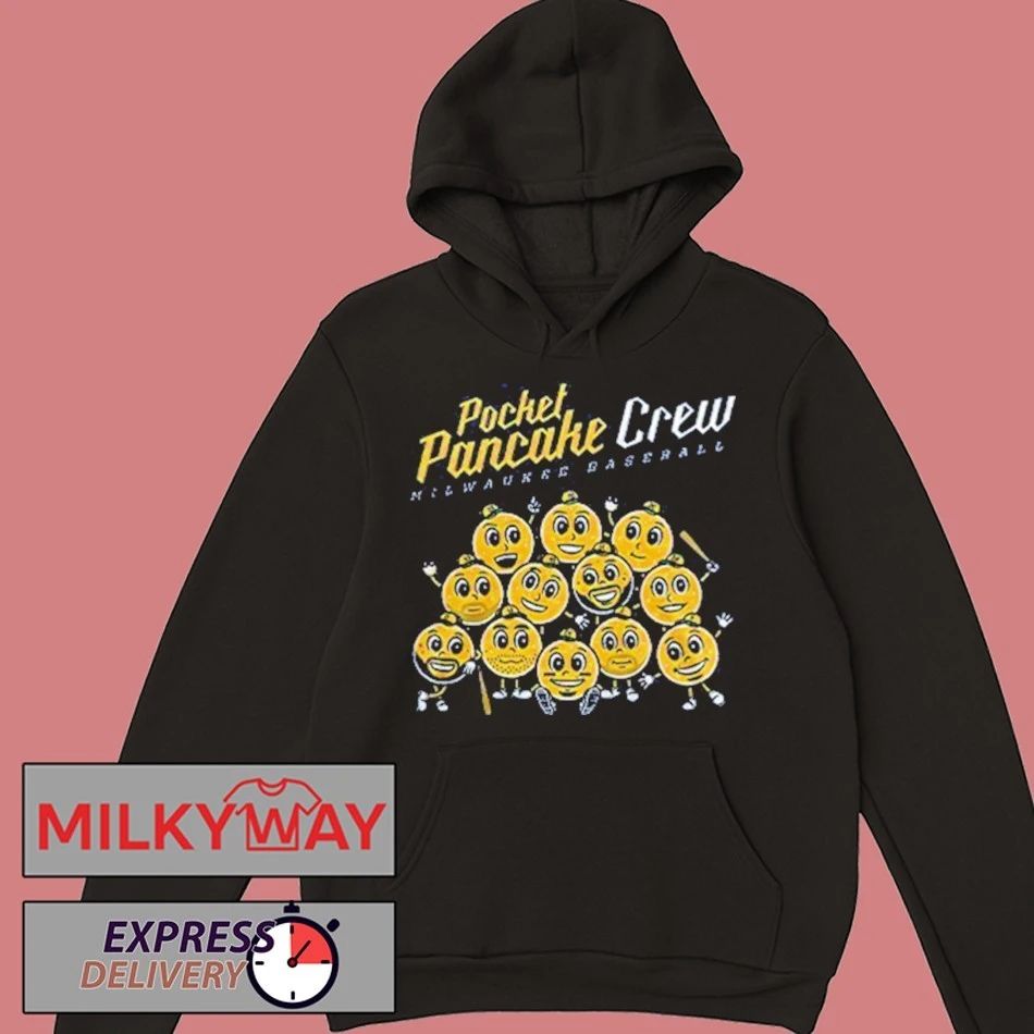 Milwaukee Brewers Pocket Pancake Crew shirt