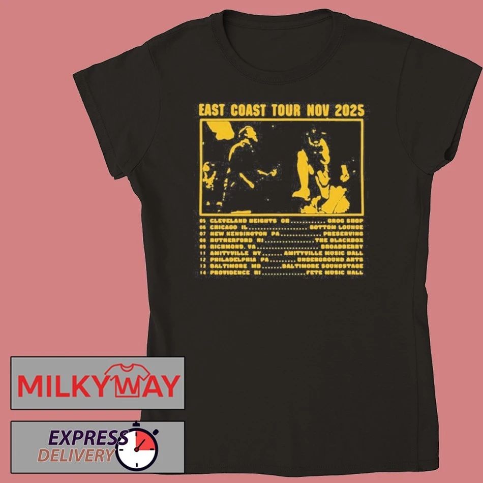 BANE EAST COAST TOUR NOV 2025 shirt