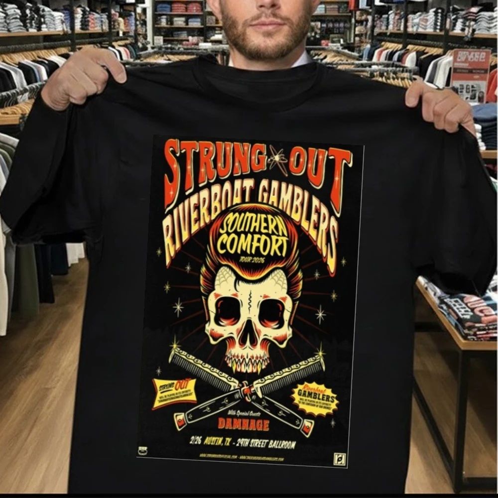 Strung Out Southern Comfort Live Tour 2026 Poster Shirt