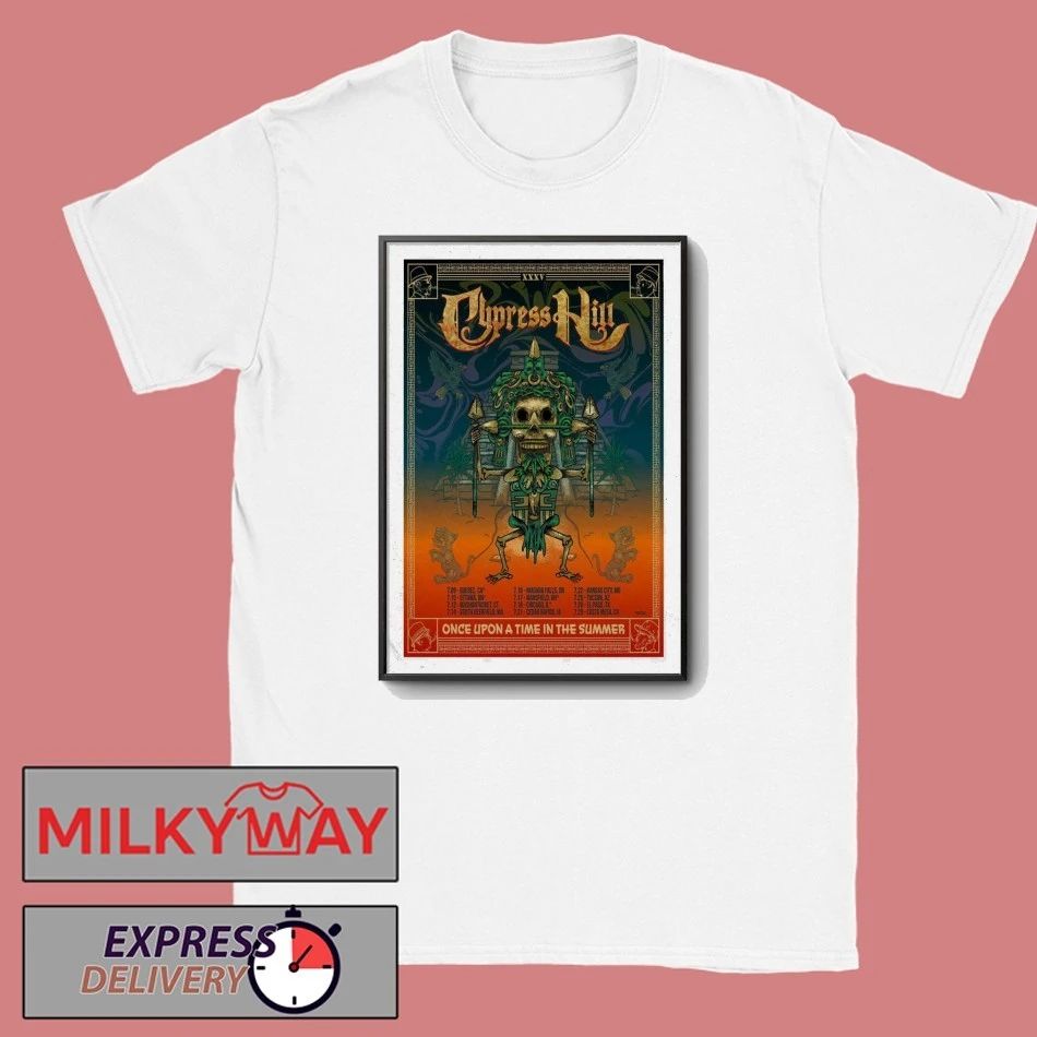 Cypress Hill Once Upon A Time In The Summer Tour Poster shirt