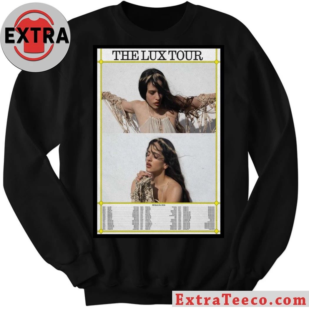 Rosalía LUX Tour 2026 Poster Shirt