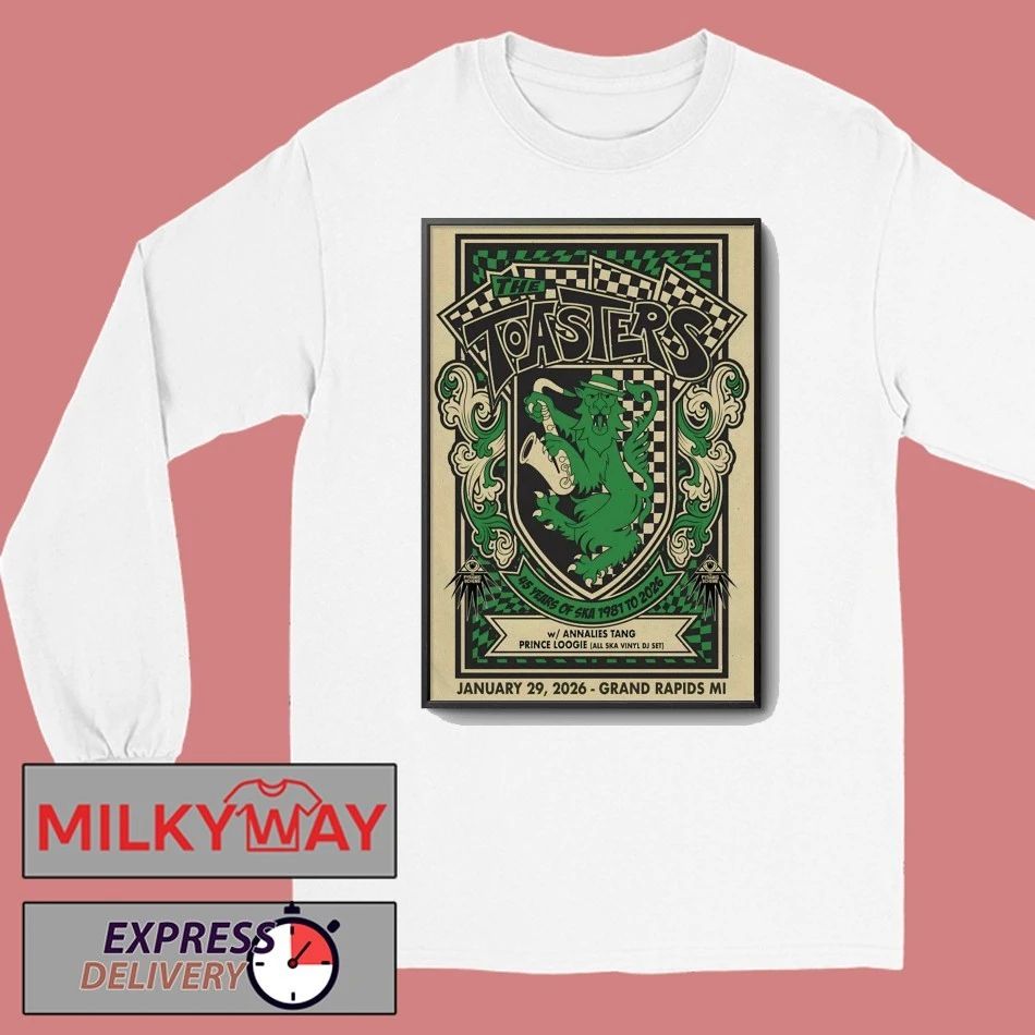 The Toasters The Pyramid Scheme Grand Rapids MI Jan 29 2026 Poster shirt