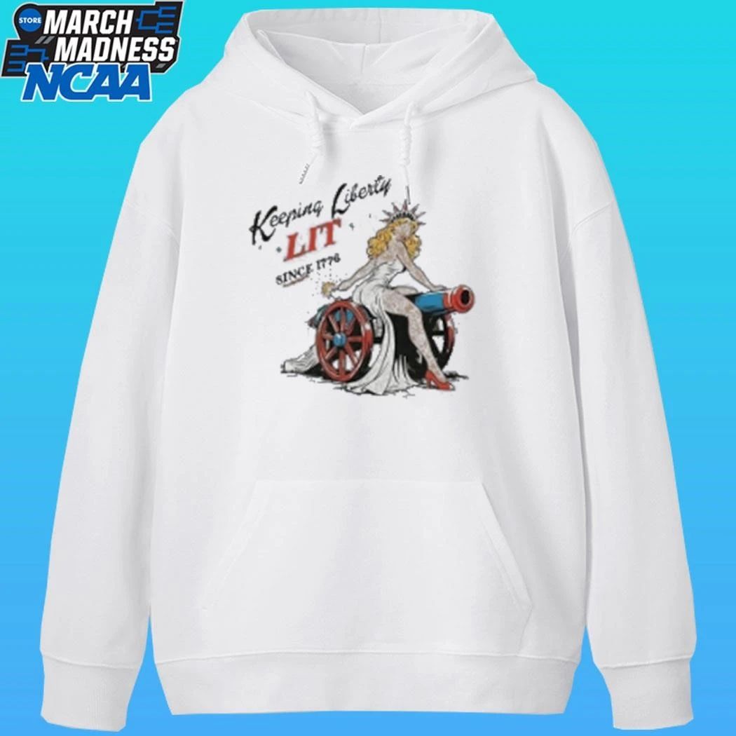 Keeping Liberty Lit Since 1776 Liberty Statue Shirt