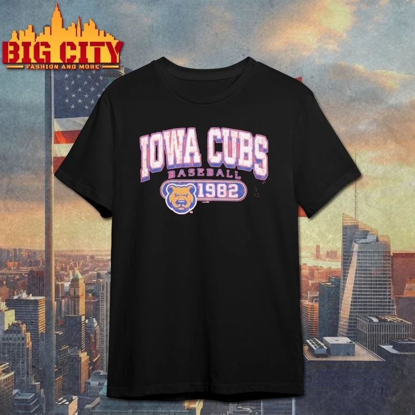 2026 Iowa Cubs Baseball 1982 Giveaway T-shirt