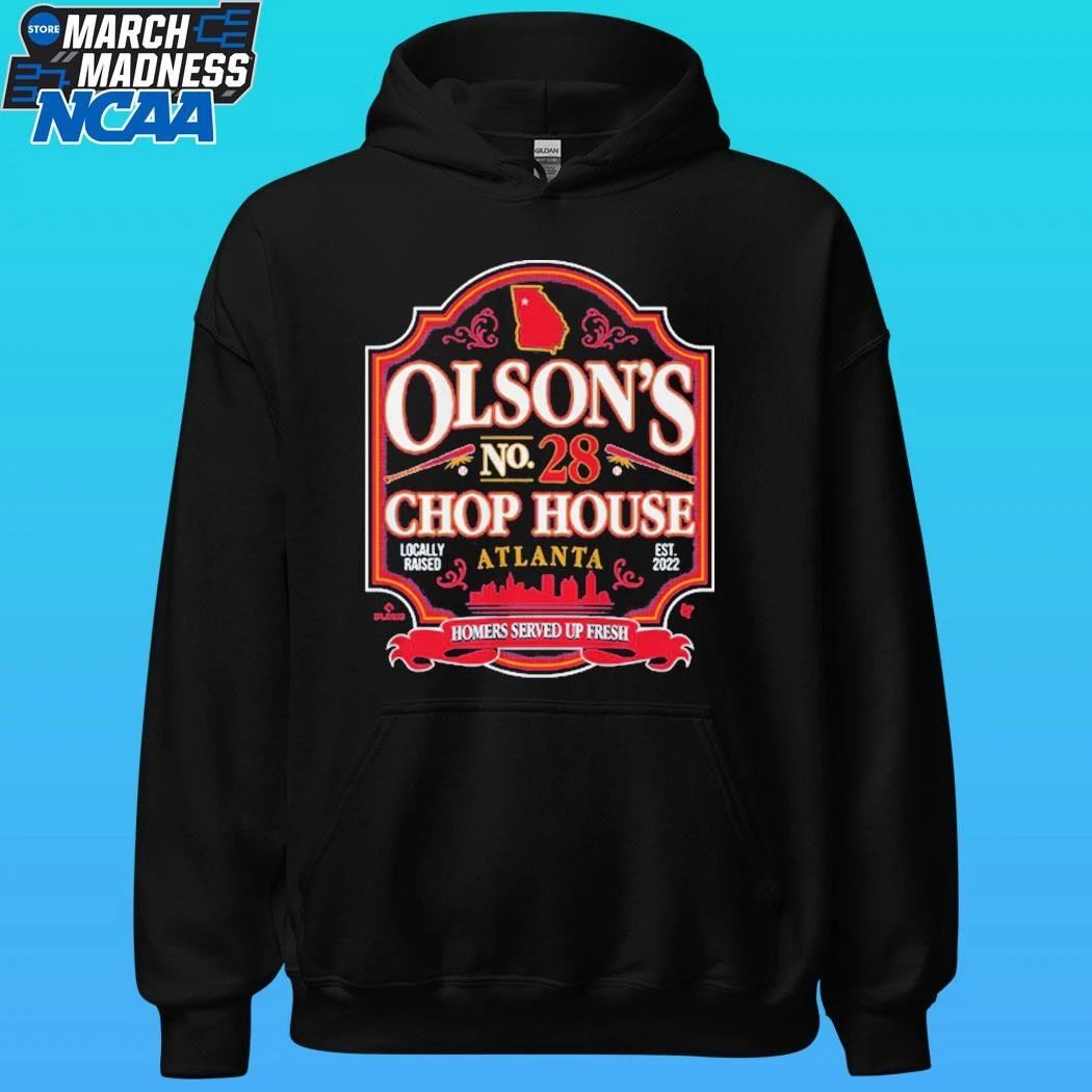 Matt Olson’s Chop House Atlanta Homers Served Up Fresh Shirt