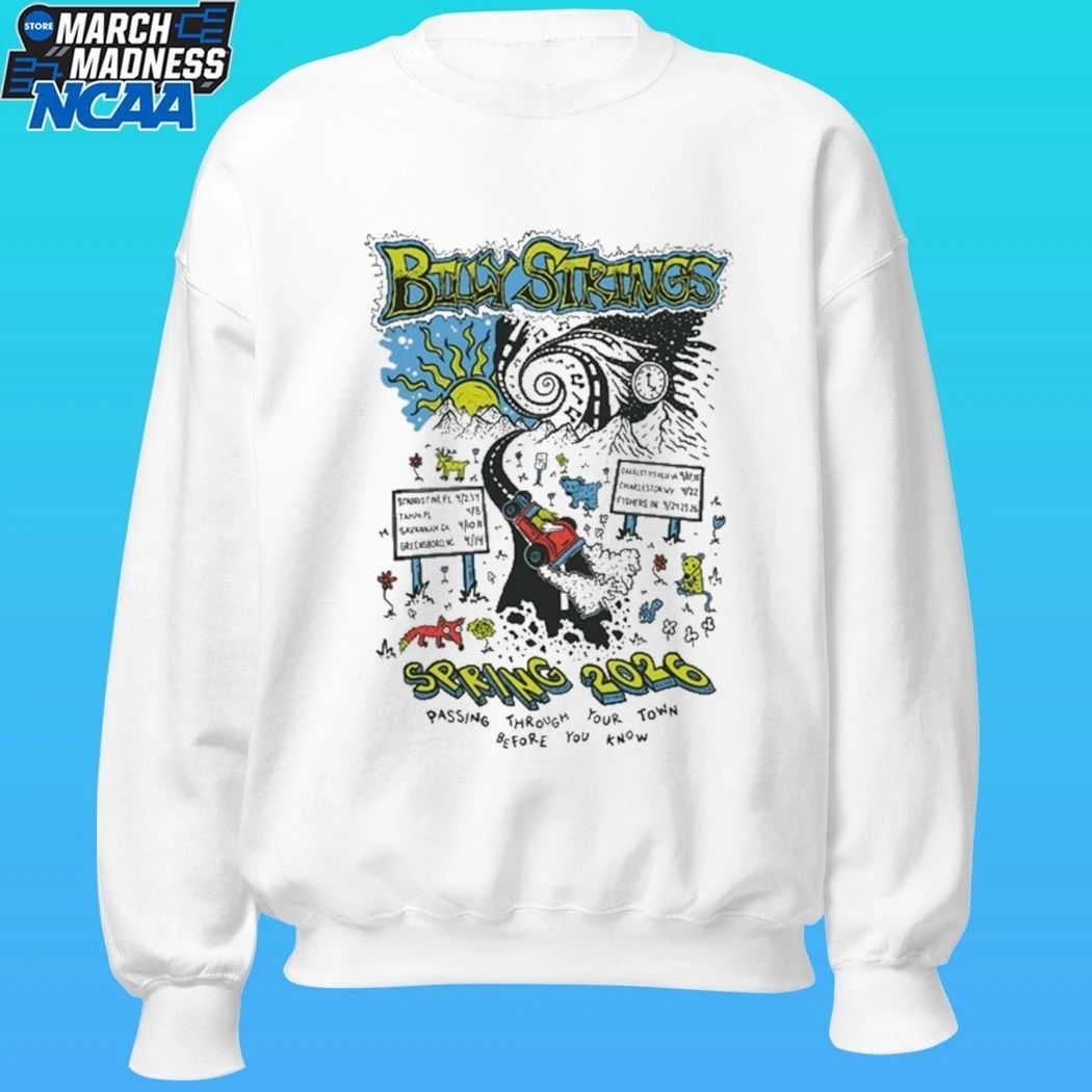 Billy Strings Spring 2026 Highway Hypnosis With Dates Shirt