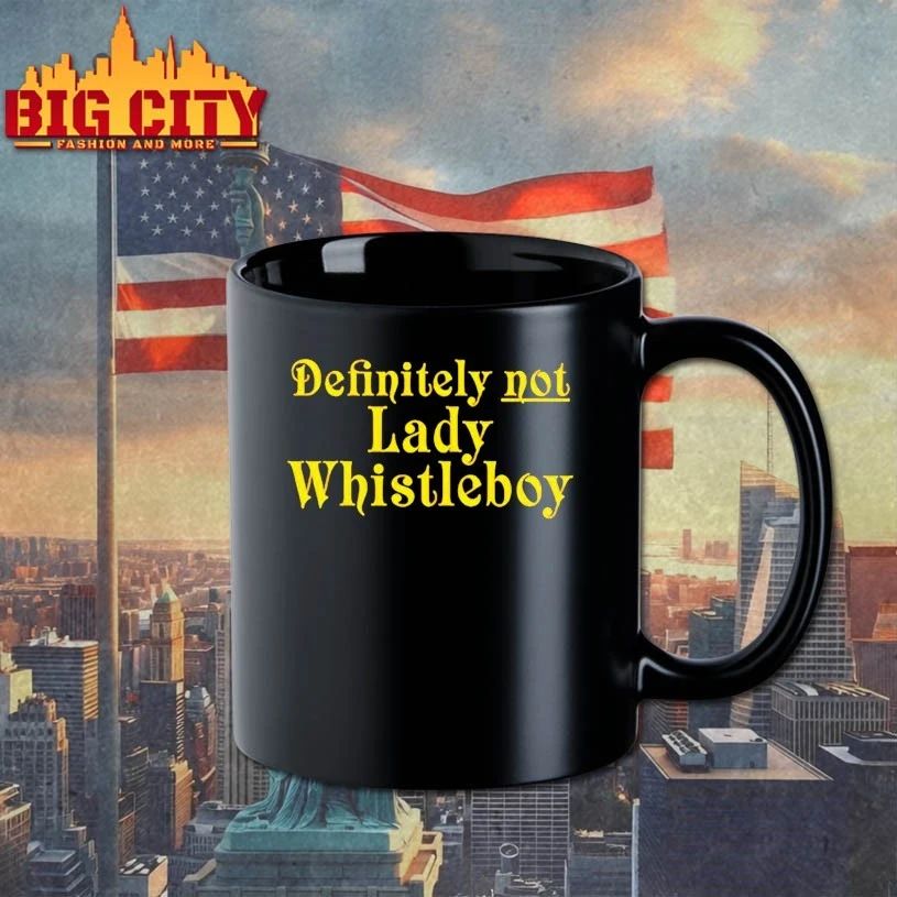 Eric Perkins Definitely Not Lady Whistleboy T-shirt