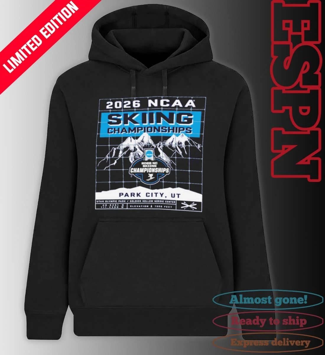 2026 NCAA Skiing Championships – Park City, UT T-Shirt