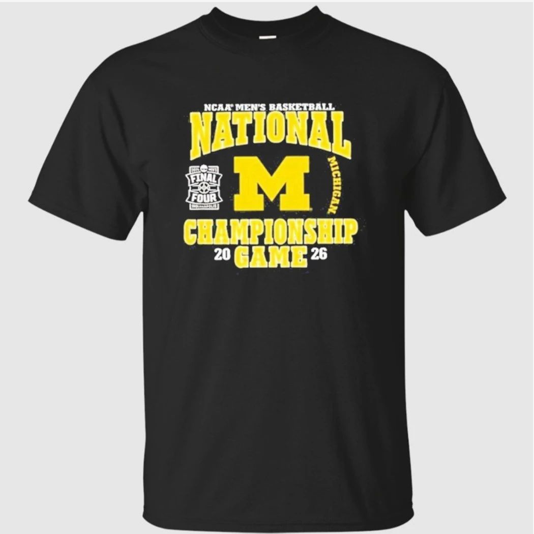 Michigan Wolverines 2026 National Championship game T-Shirt