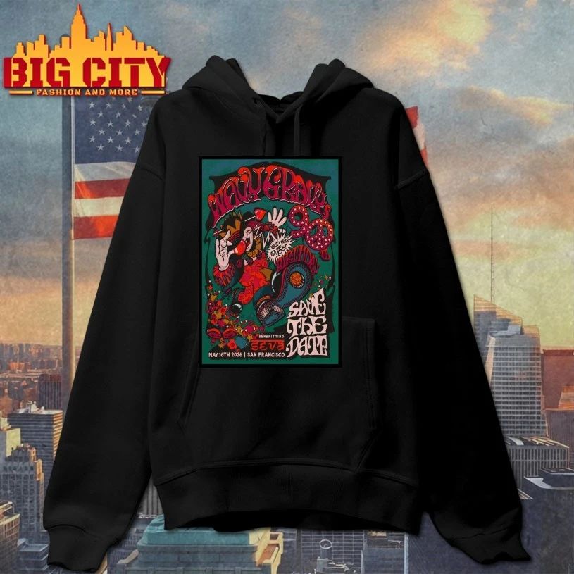 Wavy Gravy’s 90th Birthday San Francisco CA 5-16-2026 Poster T-shirt