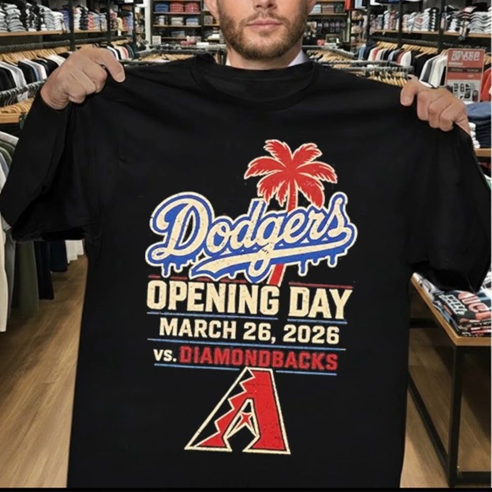 Dodgers Opening Day 2026 Los Angeles vs Diamondbacks Season Opener Game Day Shirt