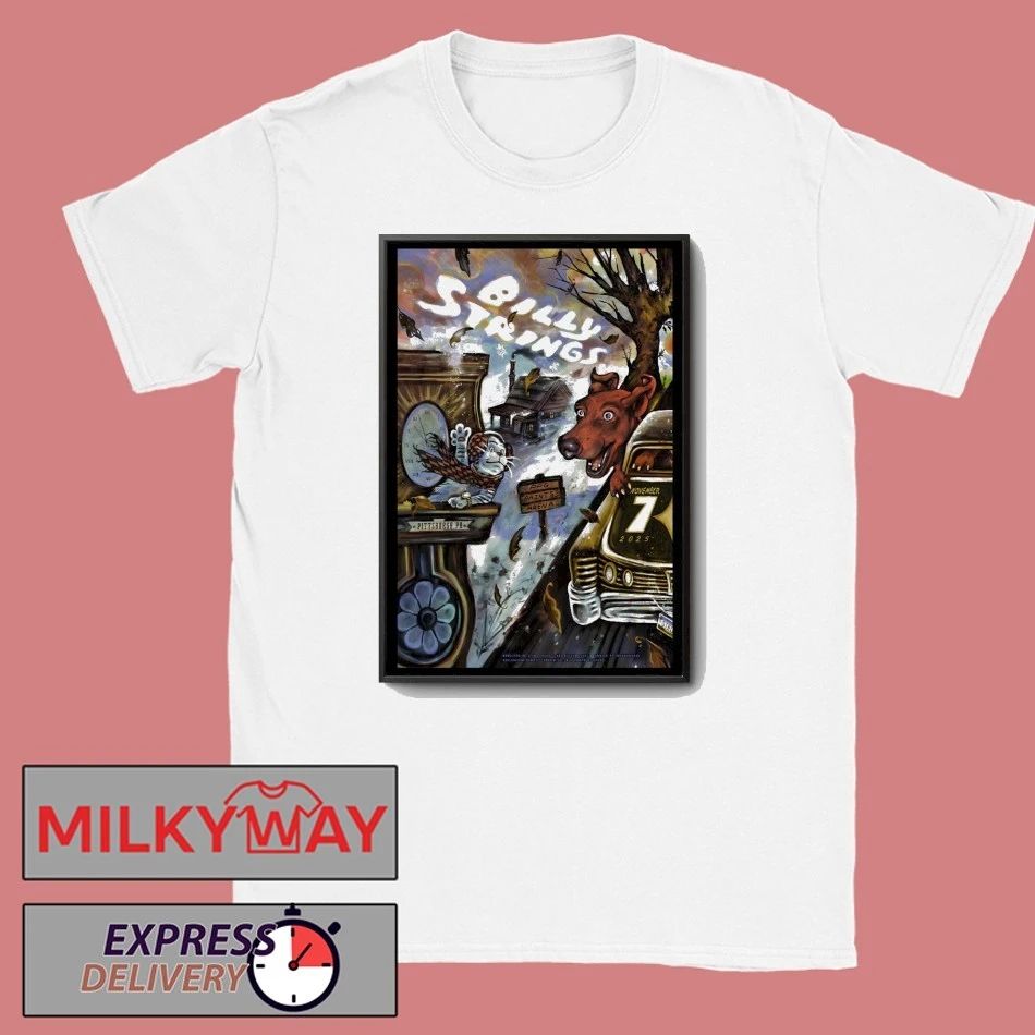 Billy Strings Pittsburgh, PA Event November 7 2025 Poster shirt