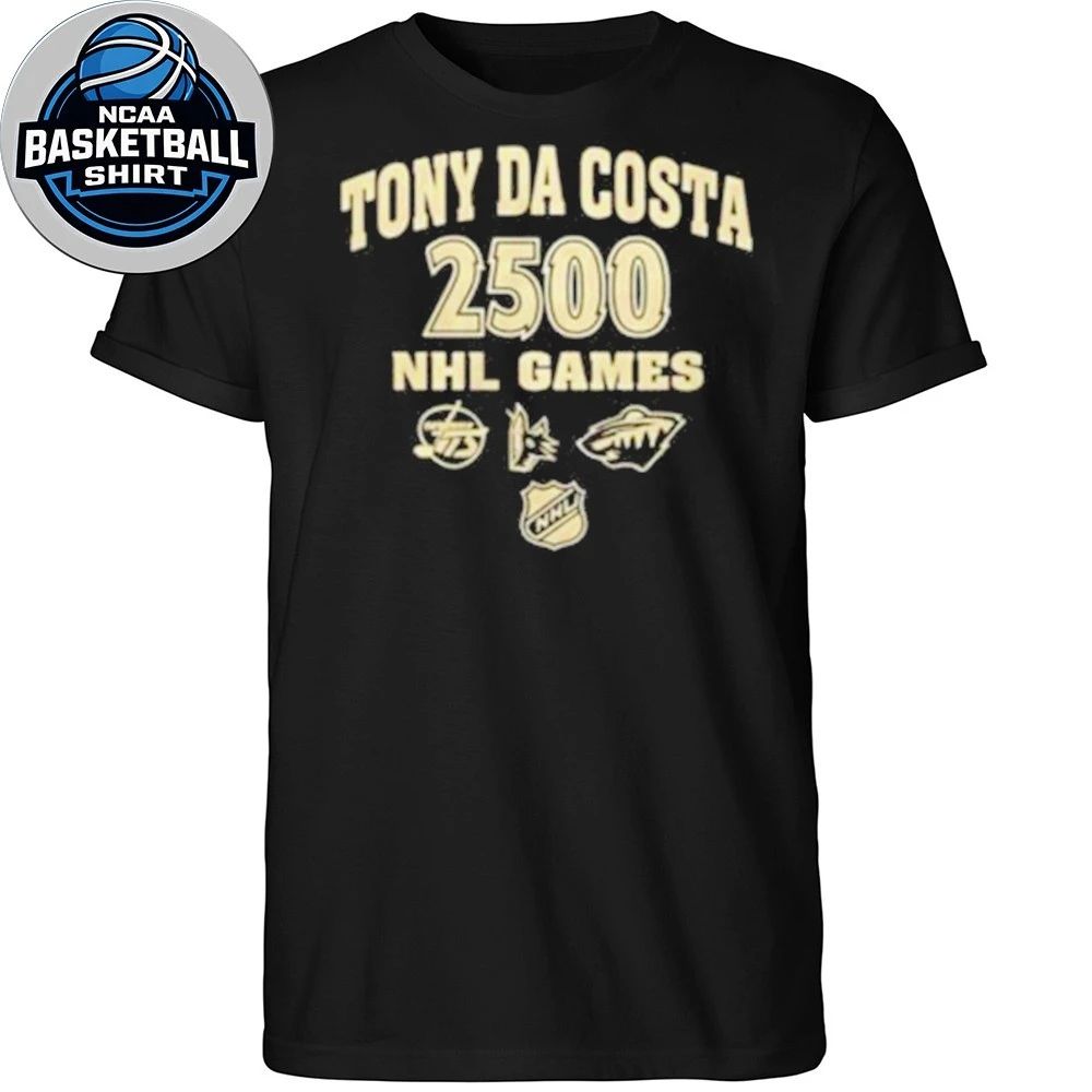 Tony Da Costa 2500 Games Logo T-Shirt