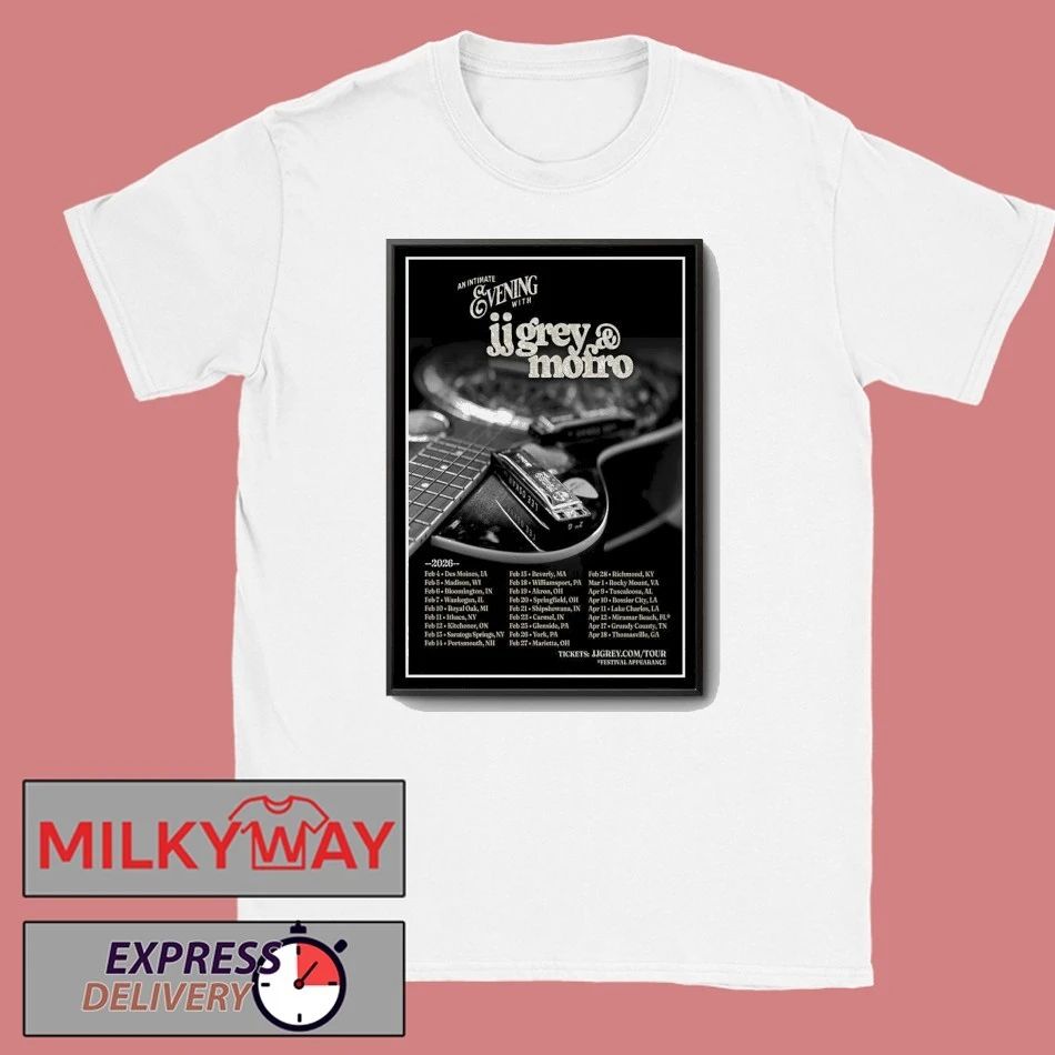 JJ Grey Mofro 2026 Tour Poster shirt