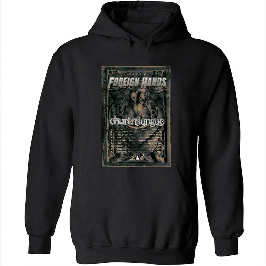 Foreign Hands Tour 2026 Poster Shirt